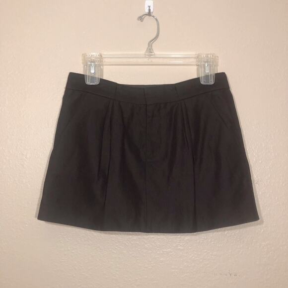 Theysken's Theory Shari Black Mini Skirt Office Work Career Size 0 - Picture 2 of 8